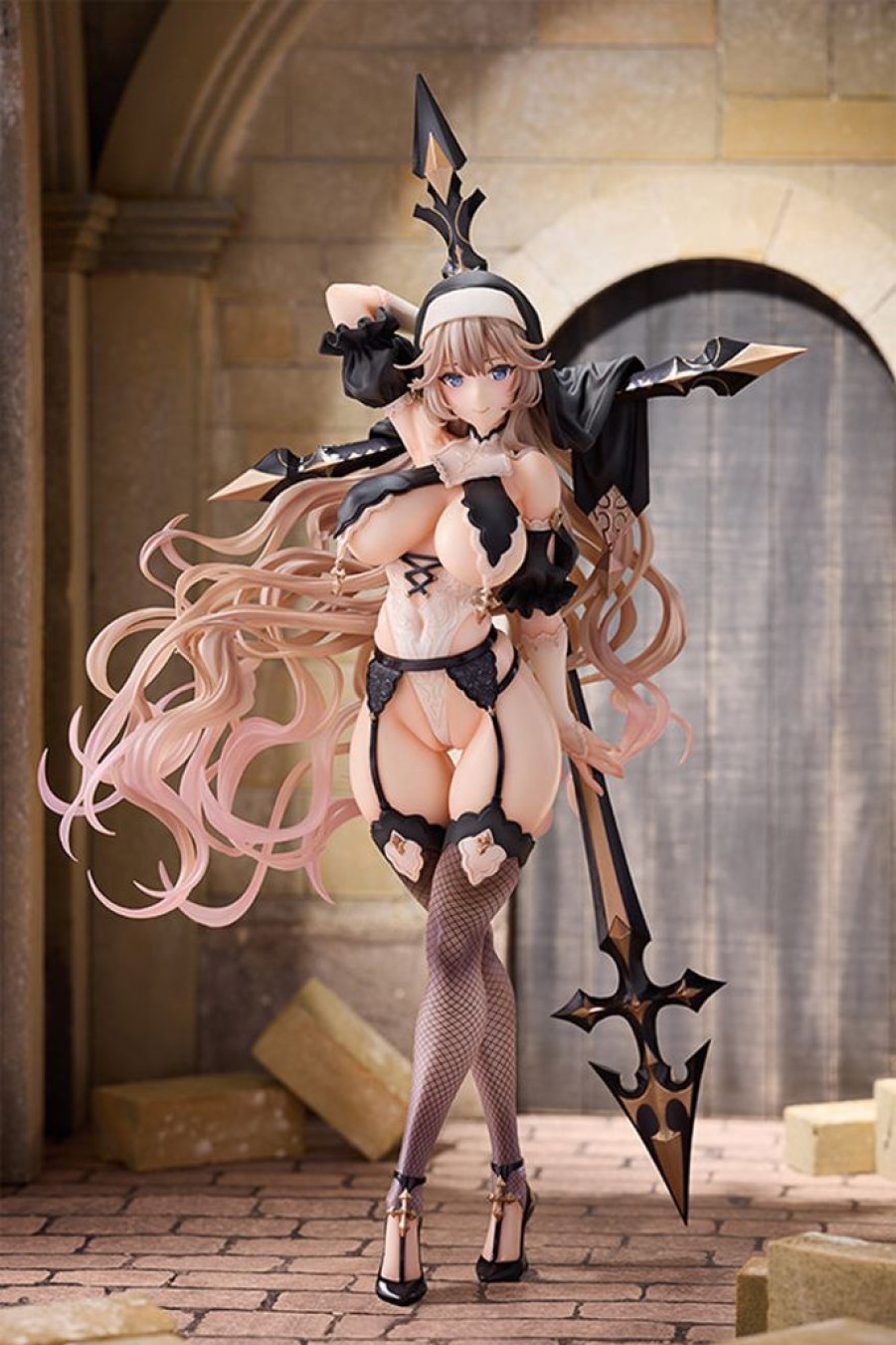 18+ Pink・Cat | Sinful Saint, Sister Aisha 1/6 Scale Figure