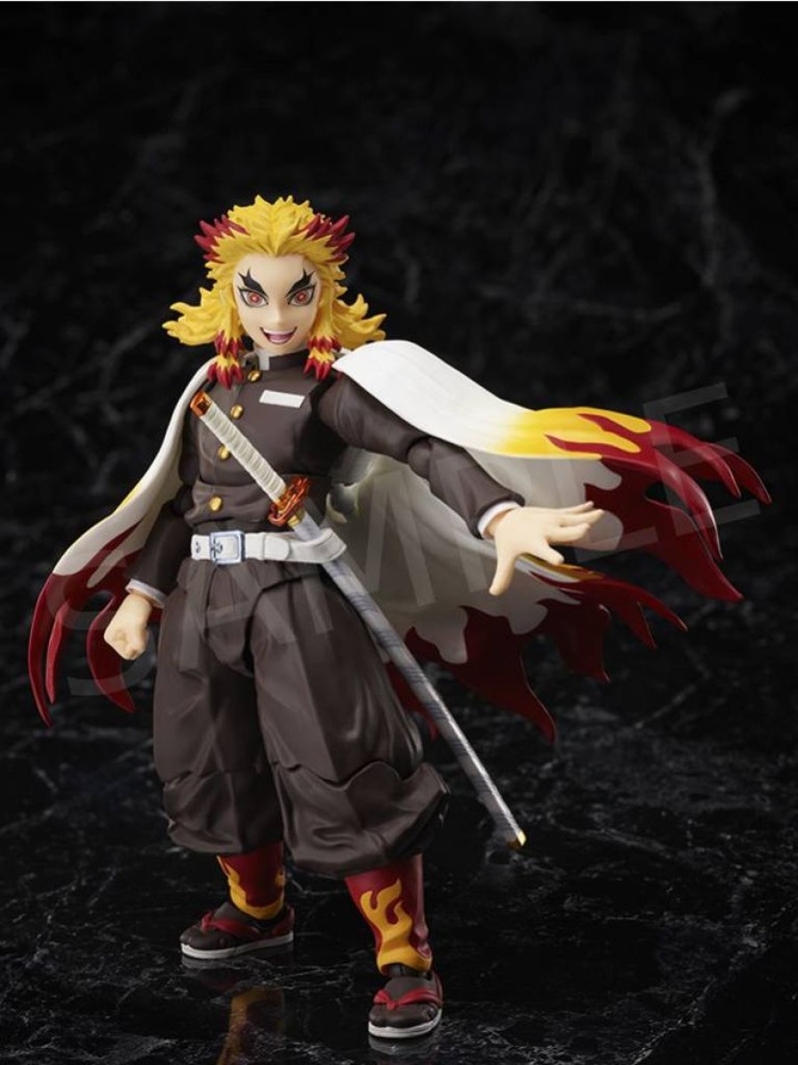 Products Aniplex | Buzzmod Kyojuro Rengoku 1/12 Action Figure