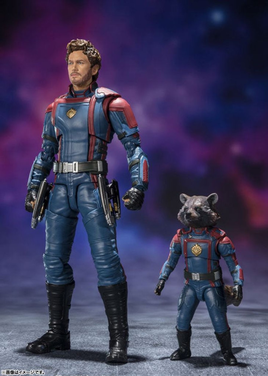 In Stock Bandai Tamashii Nations | S.H.Figaurts Star Lord & Rocket Raccoon (Guardians Of The Galaxy: Vol. 3)