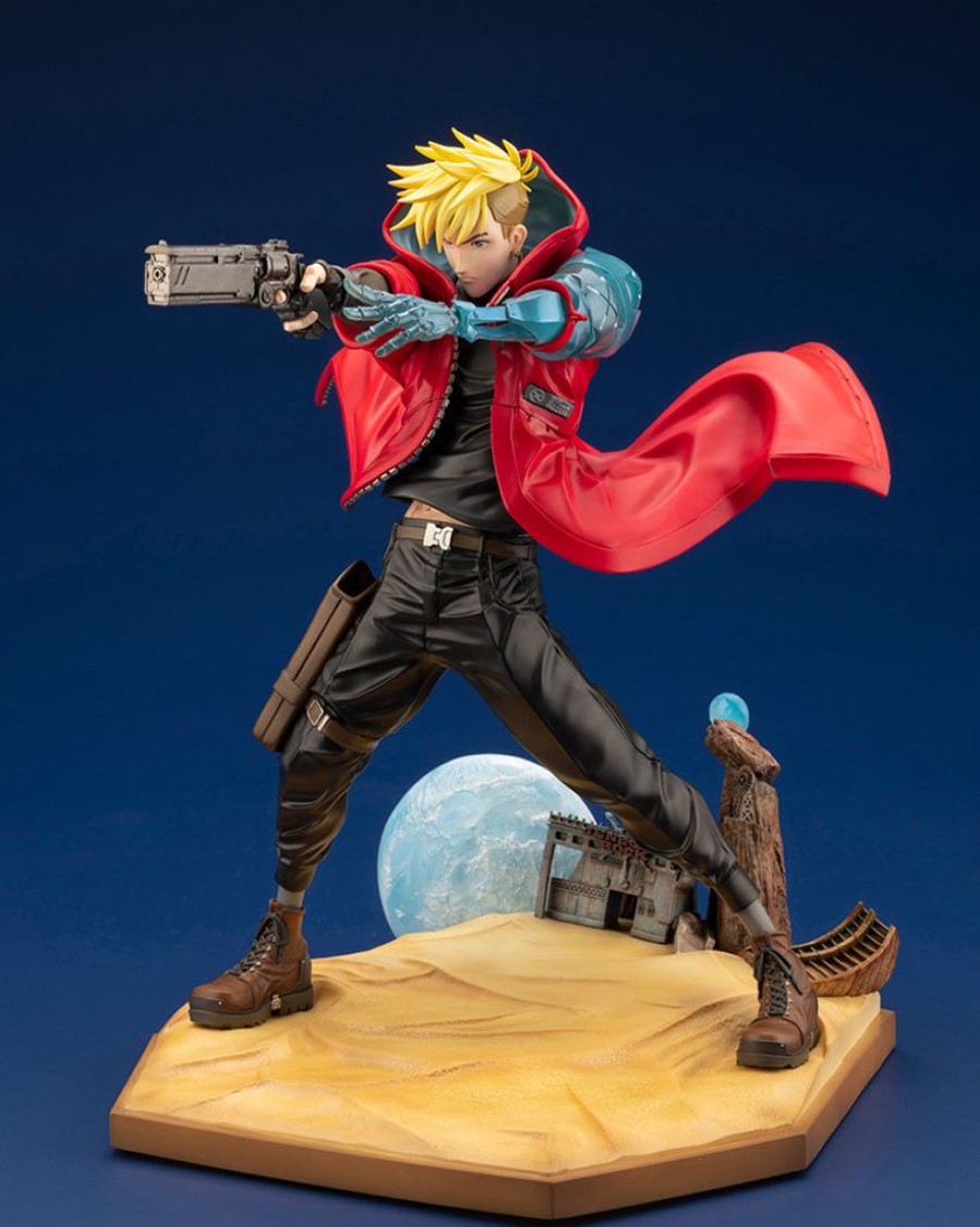 Pre-Orders Kotobukiya | Artfx J Vash The Stampede Trigun Stampede Ver. 1/8 Scale Figure