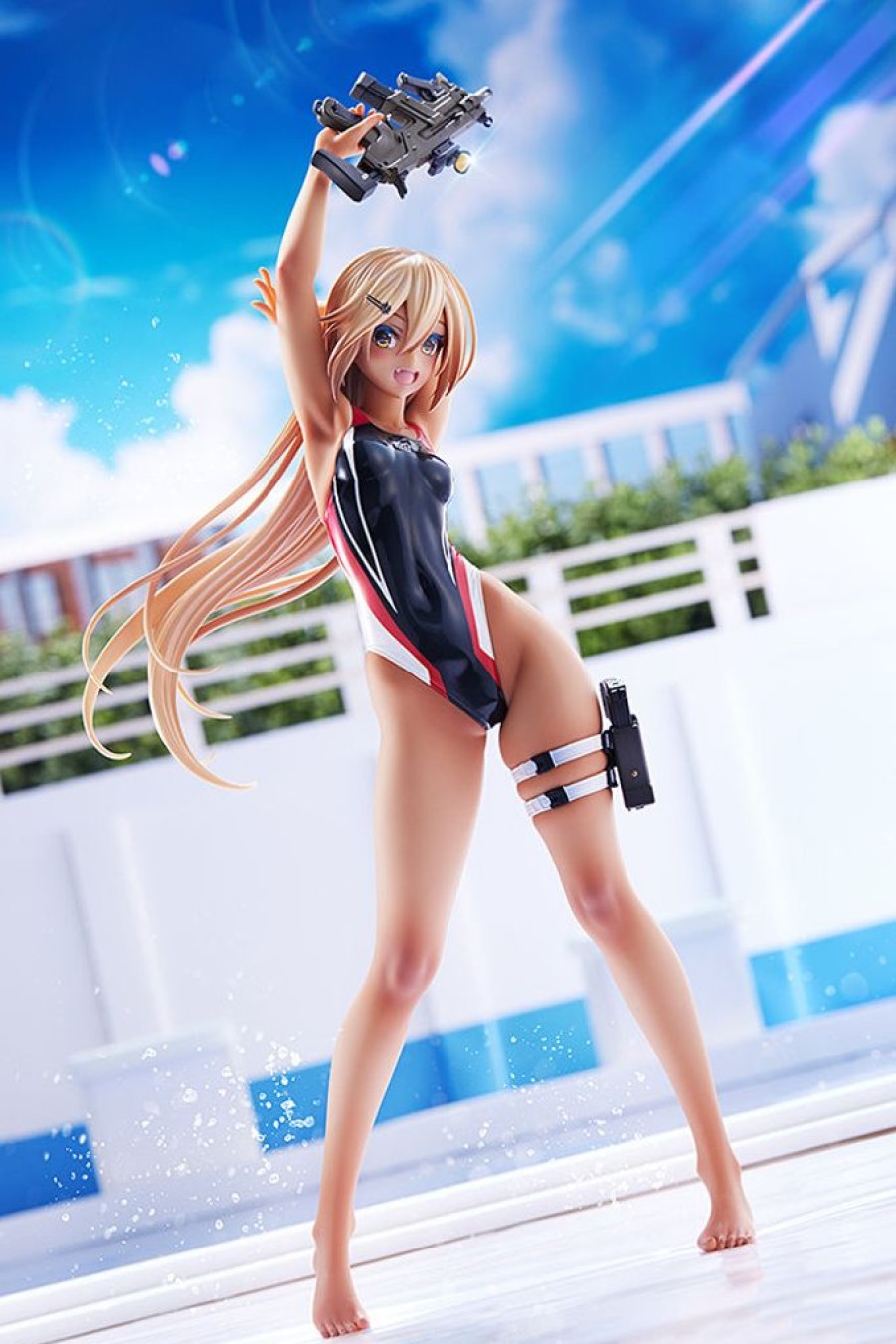 Products AMAKUNI | Kouhai-Chan Of The Swimming Club Red Line Swimsuit Ver. 1/7 Scale Figure