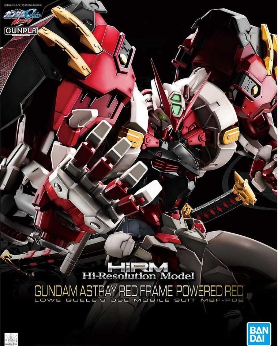 In Stock Bandai | Hi-Resolution Model 1/100 Gundam Astray Red Frame Powered Red