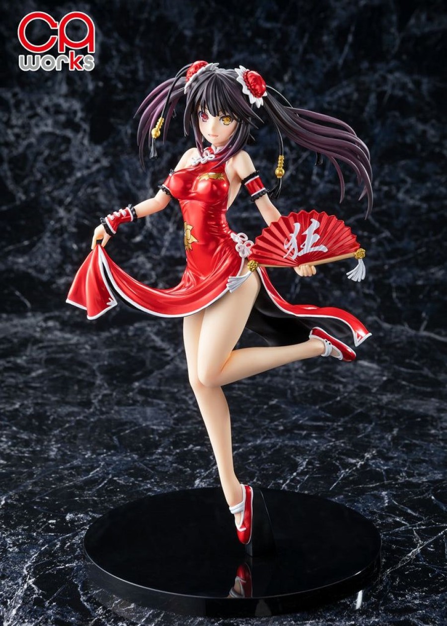 In Stock Chara-Ani | Kurumi Tokizaki China Dress Ver. Repaint Color 1/7 Scale Figure