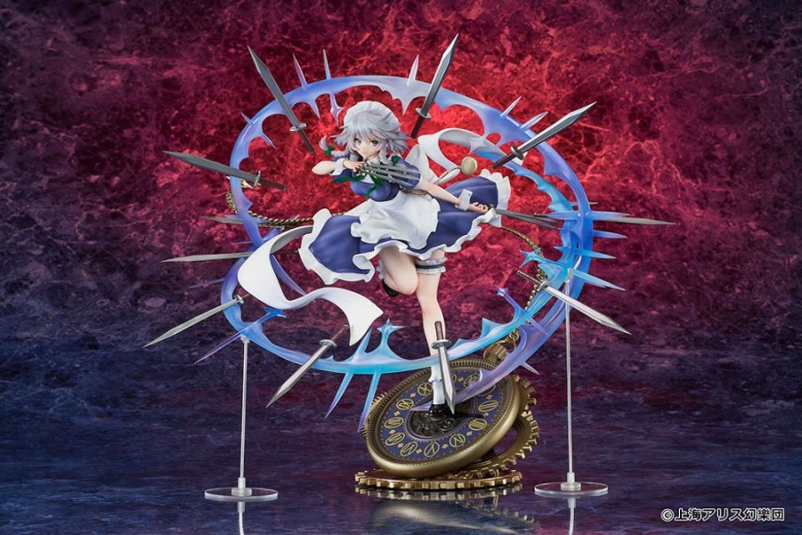 Products Emontoys | Izayoi Sakuya Illustration By Teddy 1/7 Scale Figure