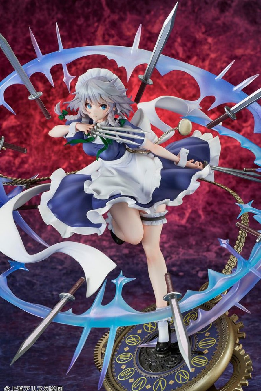 Products Emontoys | Izayoi Sakuya Illustration By Teddy 1/7 Scale Figure