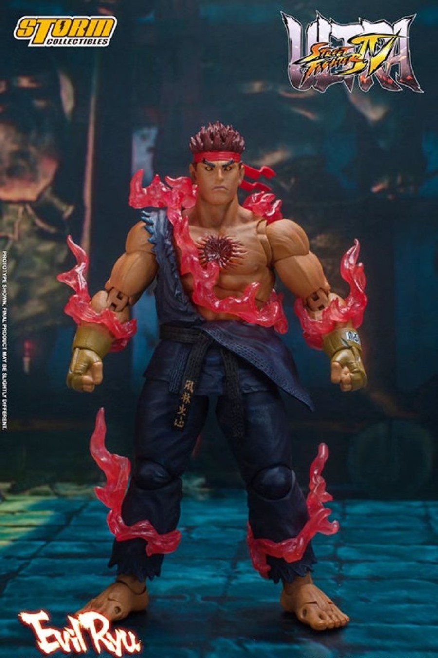 In Stock Storm Collectibles | Evil Ryu 1/12 Action Figure