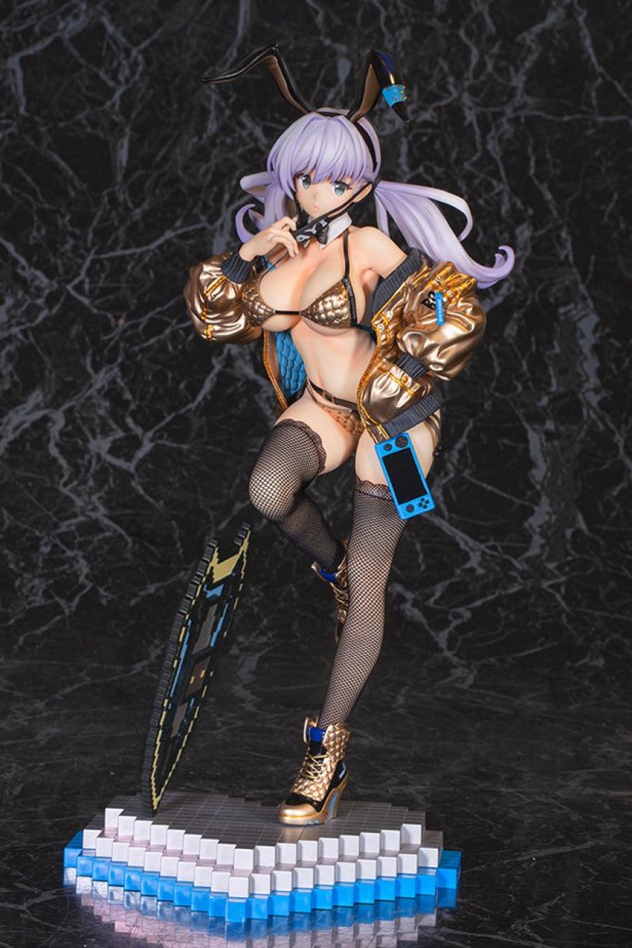 18+ Skytube | Mimi Usada Gold Ver. Illustration By Saitom 1/6 Scale Figure