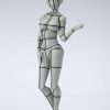 In Stock Bandai Tamashii Nations | S.H.Figuarts Body Chan -Kentaro Yabuki- Wire Frame (Gray Color Ver.)