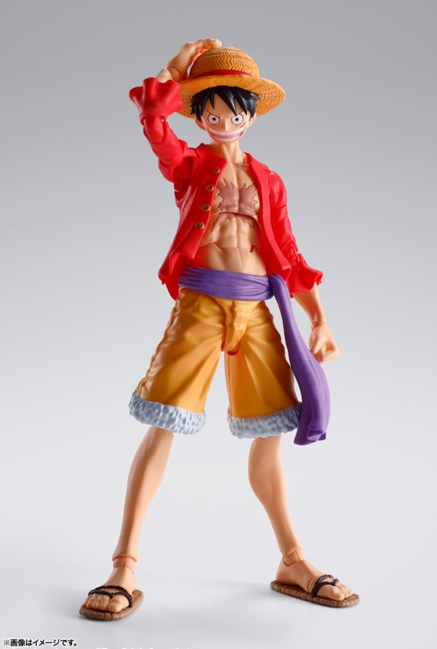 Products Bandai Tamashii Nations | S.H.Figuarts Monkey D. Luffy -The Raid On Onigashima-