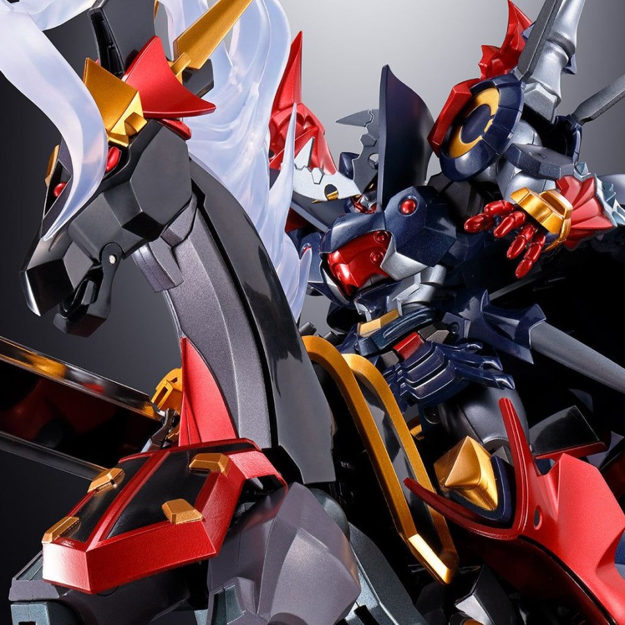 Products Bandai Tamashii Nations | Soul Of Chogokin Gx-46R Dygenguar & Aussenseiter