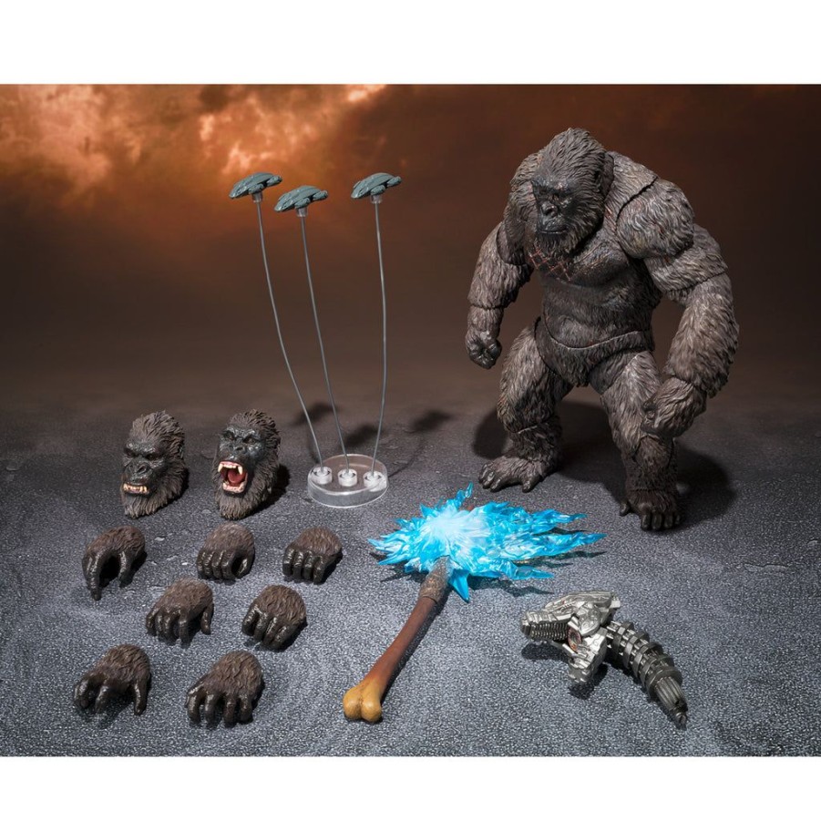 In Stock Bandai Tamashii Nations | S.H.Monsterarts Kong From Godzilla Vs. Kong (2021) -Exclusive Edition-