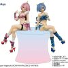 In Stock FuRyu | Rem & Ram Demon Costume Noodle Stopper Prize Figure