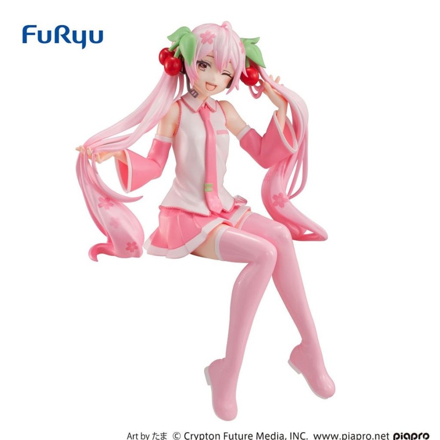 Products FuRyu | Sakura Miku Wink Ver. Noodle Stopper Prize Figure