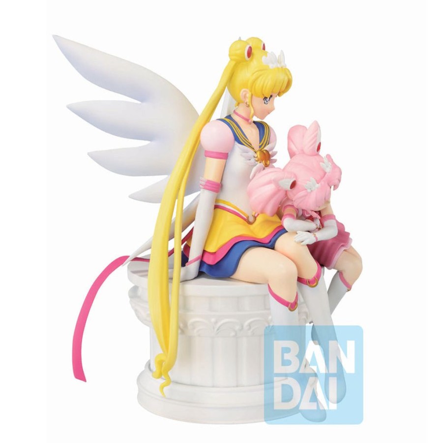 Products Bandai Tamashii Nations | Ichibansho Figure Eternal Sailor Moon & Eternal Sailor Chibi Moon (Eternal Sailor Guardians)