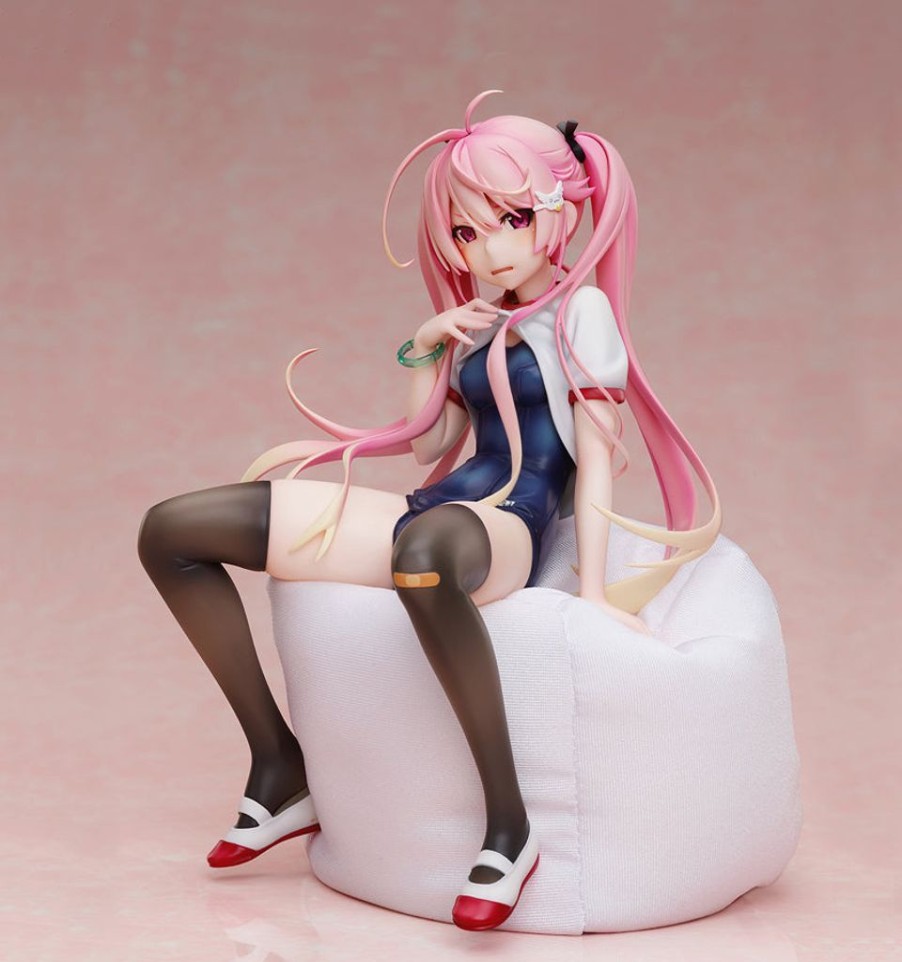 18+ native | Pink Sukumizu 1/5.5 Scale Figure