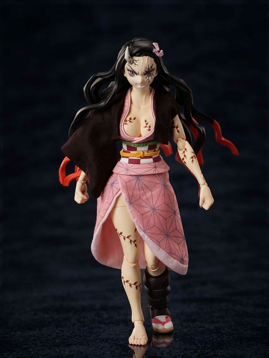 Products Aniplex | Buzzmod Nezuko Kamado (Demon Advancing Ver.) 1/12 Action Figure