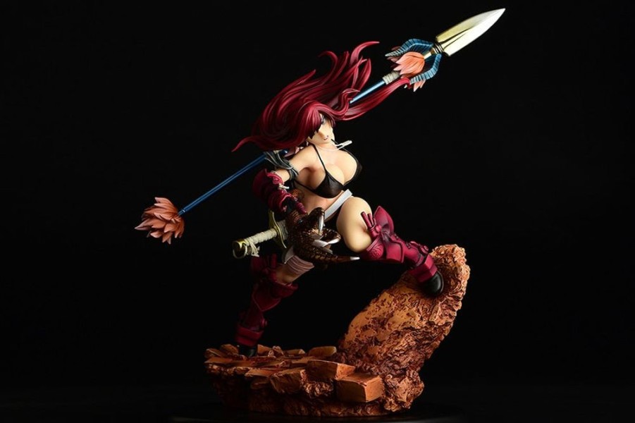 In Stock ORCATOYS | Erza Scarlet The Knight Ver. .Another Color Crimson Armor 1/6 Scale Figure (Re-Run)