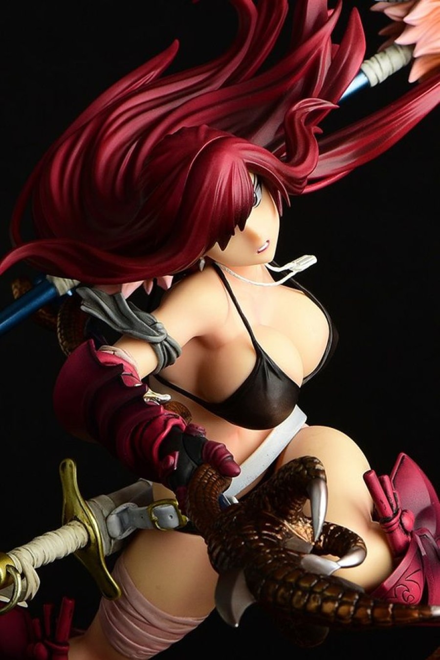 In Stock ORCATOYS | Erza Scarlet The Knight Ver. .Another Color Crimson Armor 1/6 Scale Figure (Re-Run)