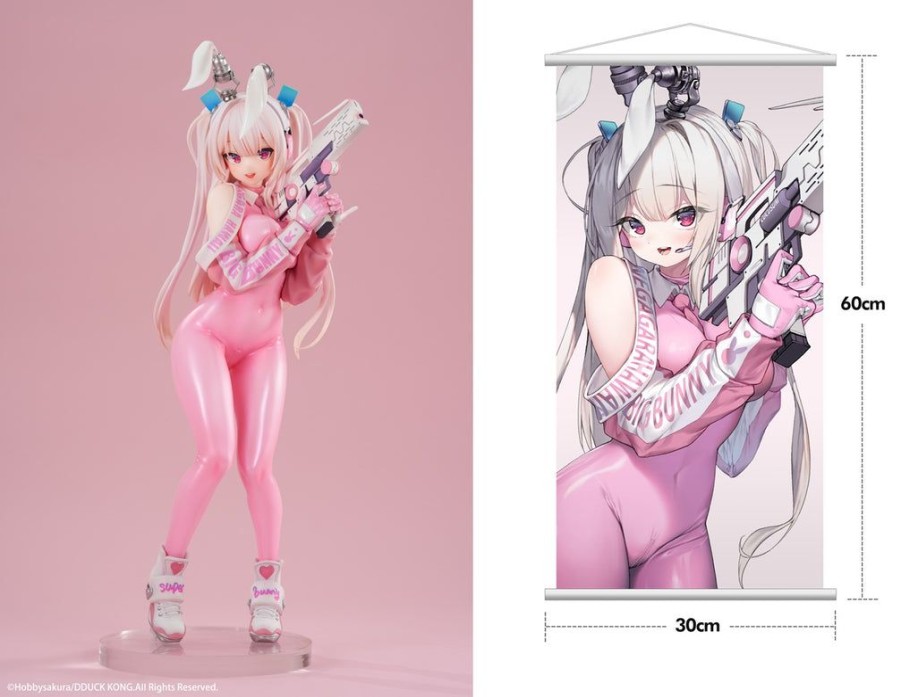 Pre-Orders HOBBY SAKURA | Super Bunny Illustrated By Dduck Kong Limited Edition 1/6 Scale Figure