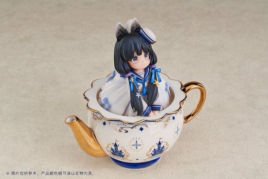 Pre-Orders RIBOSE | Dlc Series Tea Time Cats - Cow Cat Complete Figure