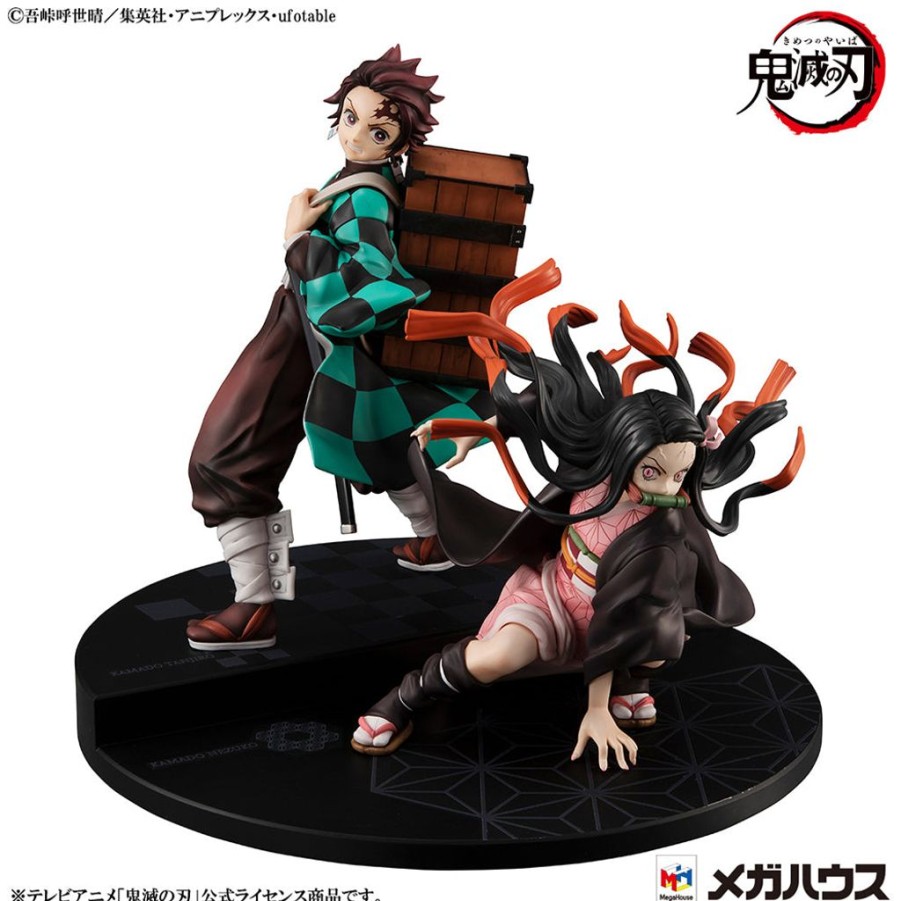 In Stock MegaHouse | Precious G.E.M. Kamado Brother & Sister Complete Figure