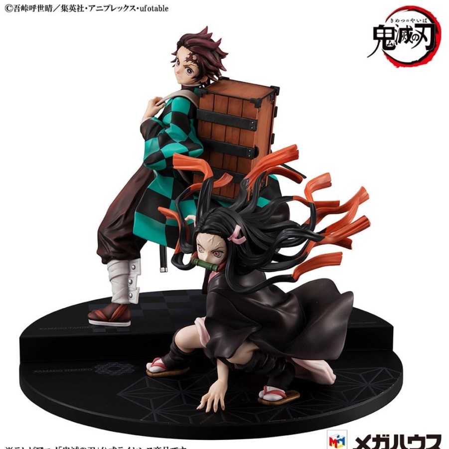 In Stock MegaHouse | Precious G.E.M. Kamado Brother & Sister Complete Figure