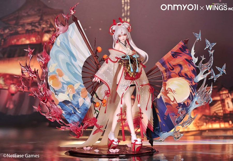 In Stock WINGS INC. | Onmyoji Shiranui Night Fire Rika Ver. 1/7 Scale Figure