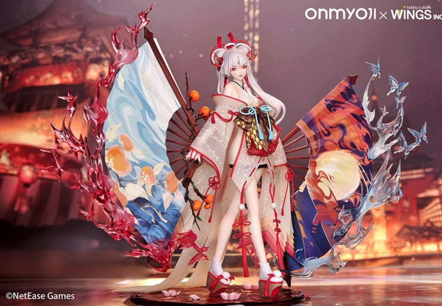 In Stock WINGS INC. | Onmyoji Shiranui Night Fire Rika Ver. 1/7 Scale Figure