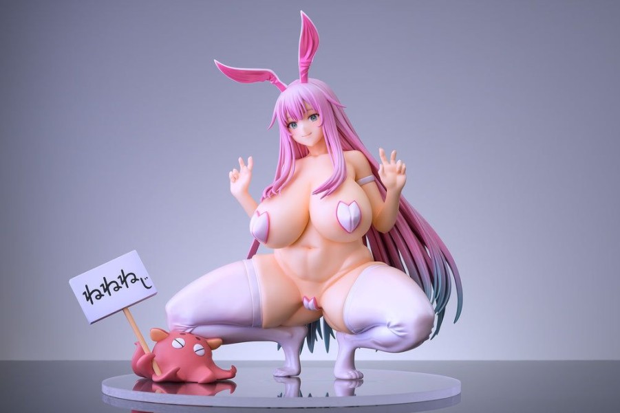 18+ Daiki Kougyou | Neneneg Original Illustration Pink Hair-Chan 1/5.5 Scale Figure